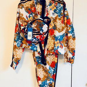 Adidas Her Studio London Track Jacket, Jogger Pants, & Mini Backpack Set